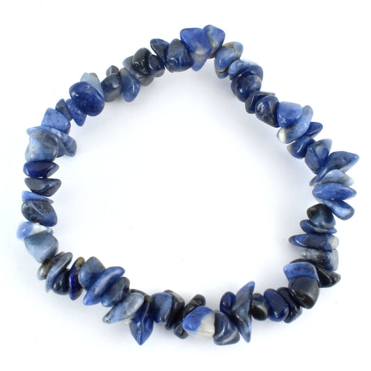 Sodalite Chip Bracelet