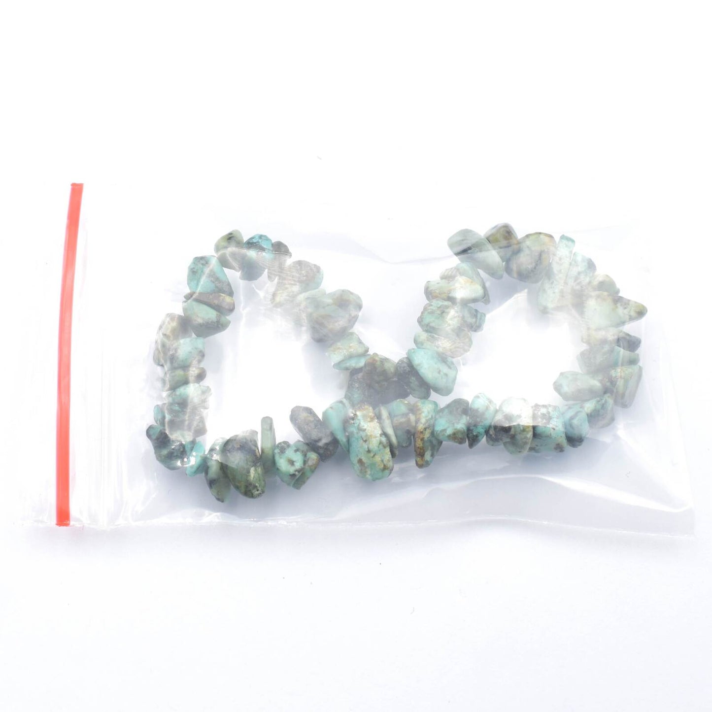 African Turquoise Chip Bracelet
