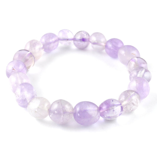 Amethyst Tumbled Bracelet