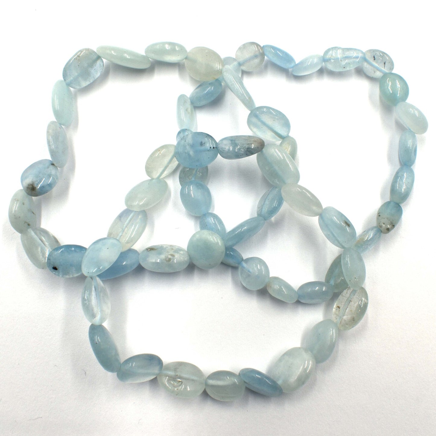 Aquamarine Tumbled Bracelet