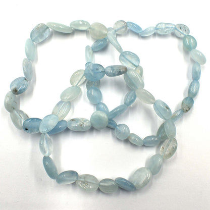 Aquamarine Tumbled Bracelet