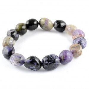 Charoite Tumbled Bracelet