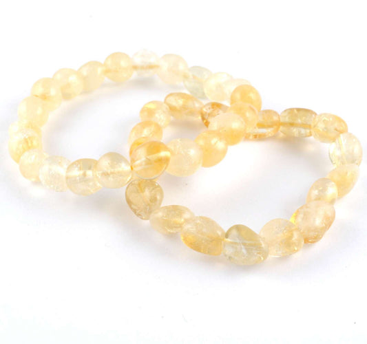 Citrine Tumbled Bracelet