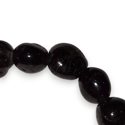 Garnet Tumbled Bracelet
