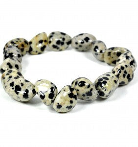 Dalmatian Jasper Tumbled Bracelet