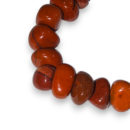 Red Jasper Tumbled Bracelet