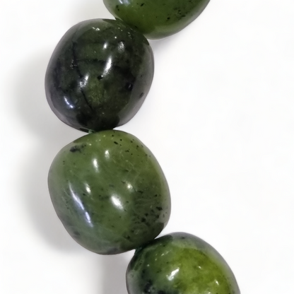 Nephrite Jade Tumbled Bracelet