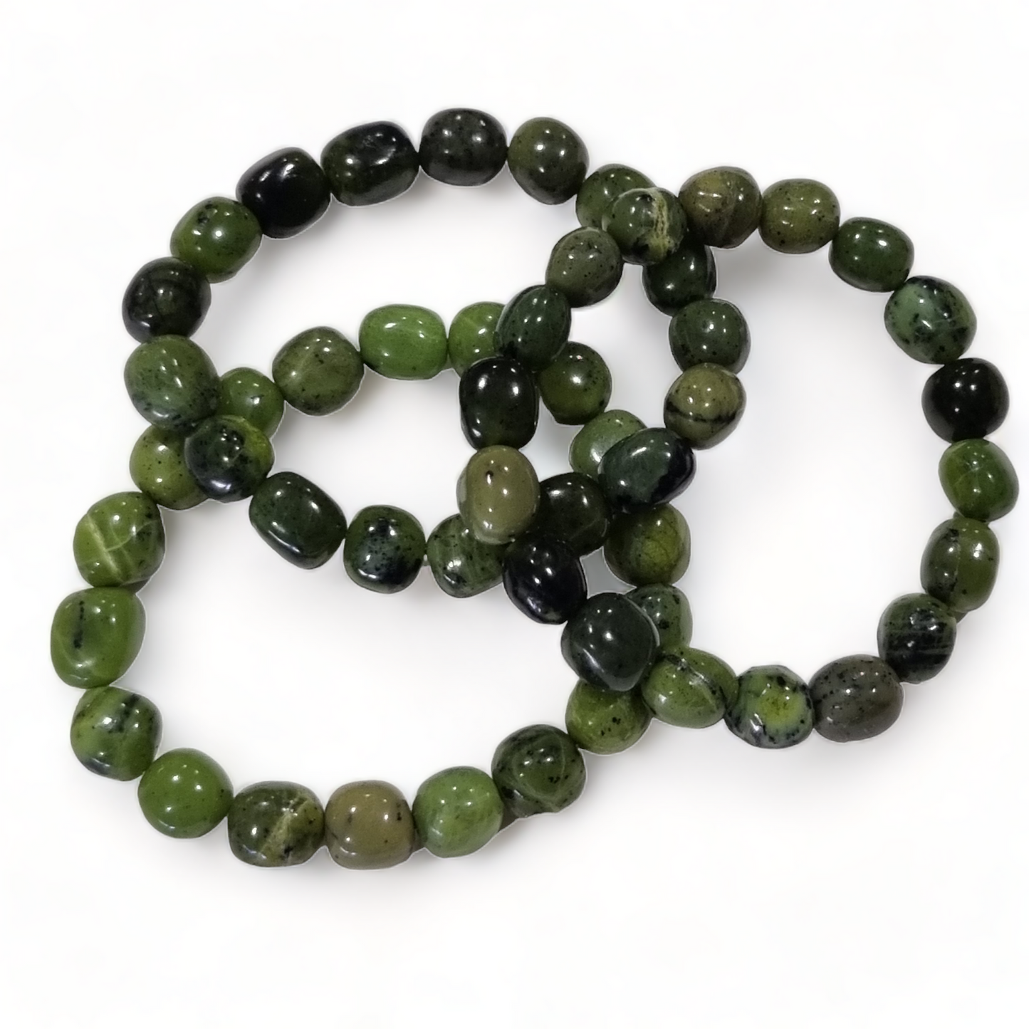 Nephrite Jade Tumbled Bracelet