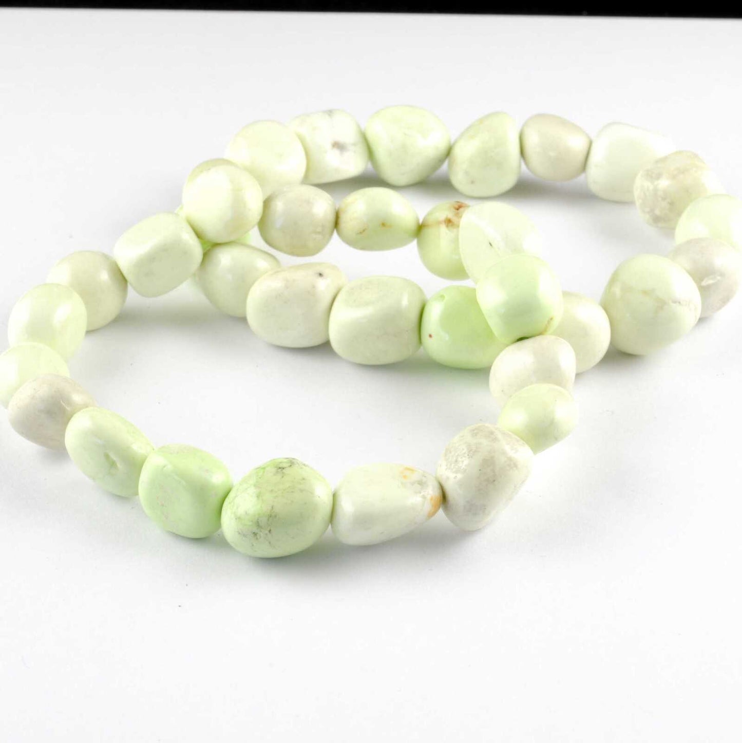 Lemon Chrysoprase Tumbled Bracelet