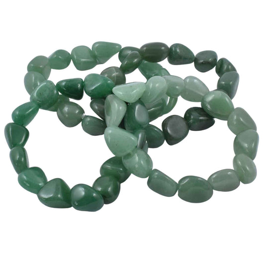 Green Aventurine Tumbled Bracelet