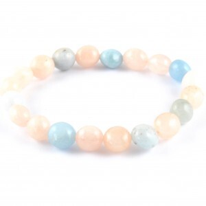 Morganite Tumbled Bracelet