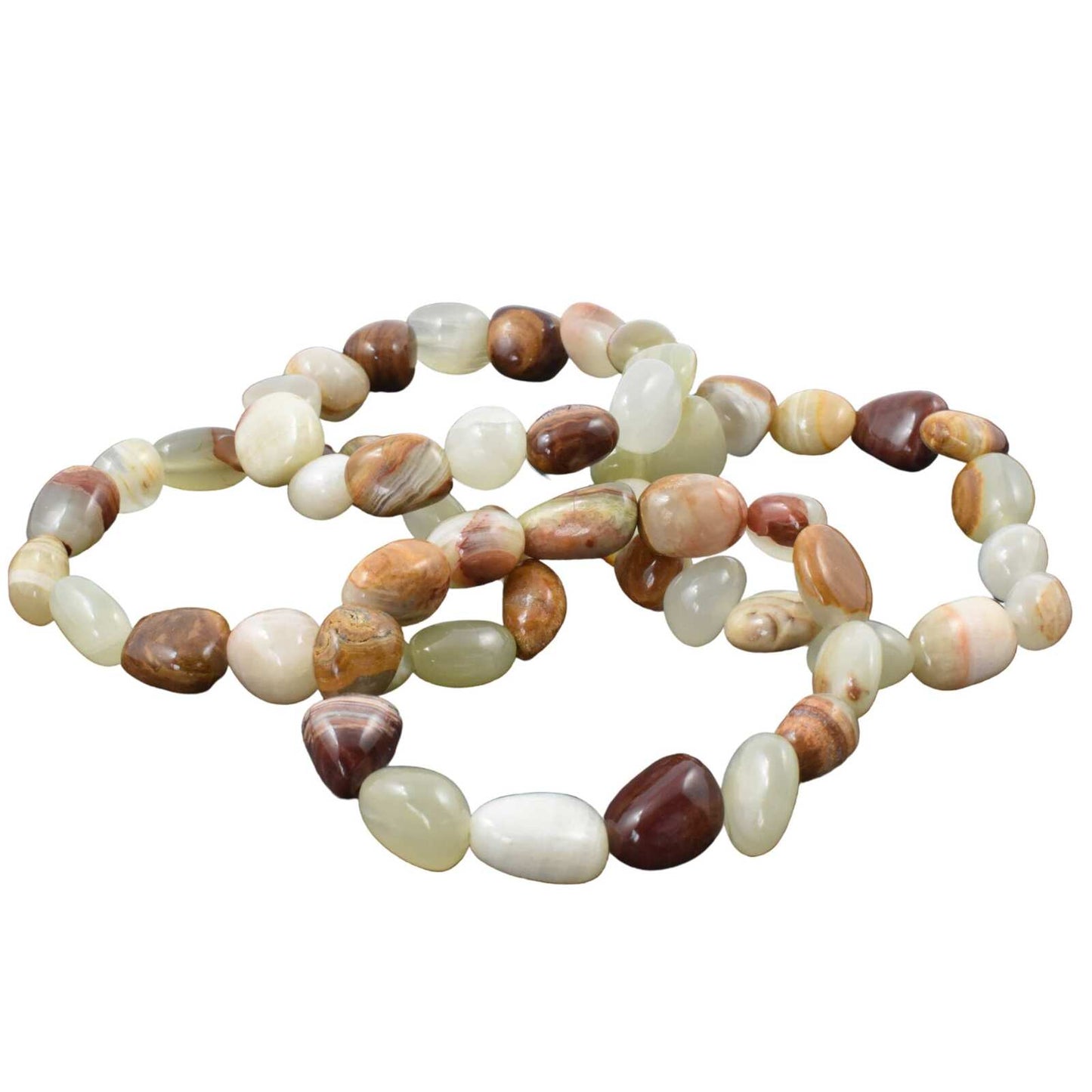 Rainbow Onyx Tumbled Bracelet