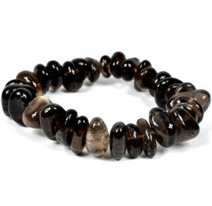 Smoky Quartz Tumbled Bracelet