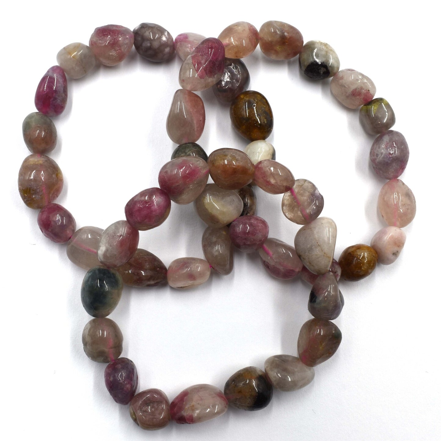 Mixed Tourmaline Tumbled Bracelet
