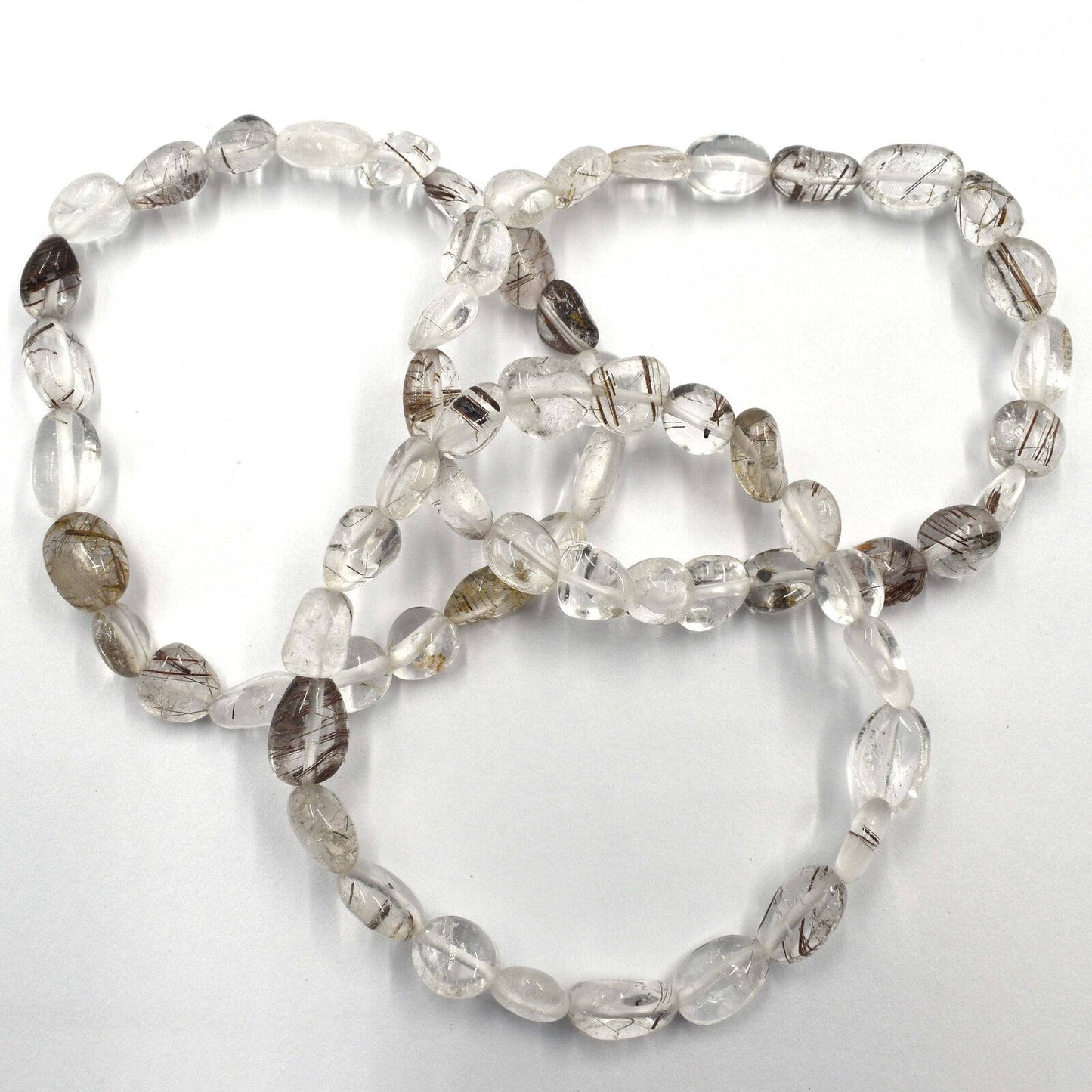 Rutilated Quartz Tumbled Bracelet