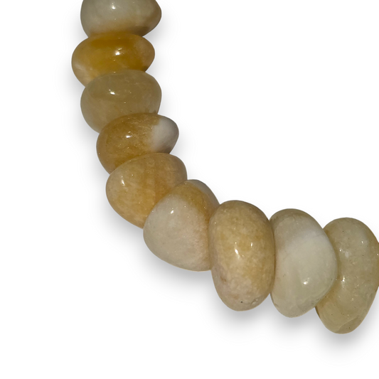Yellow Calcite Tumbled Bracelet
