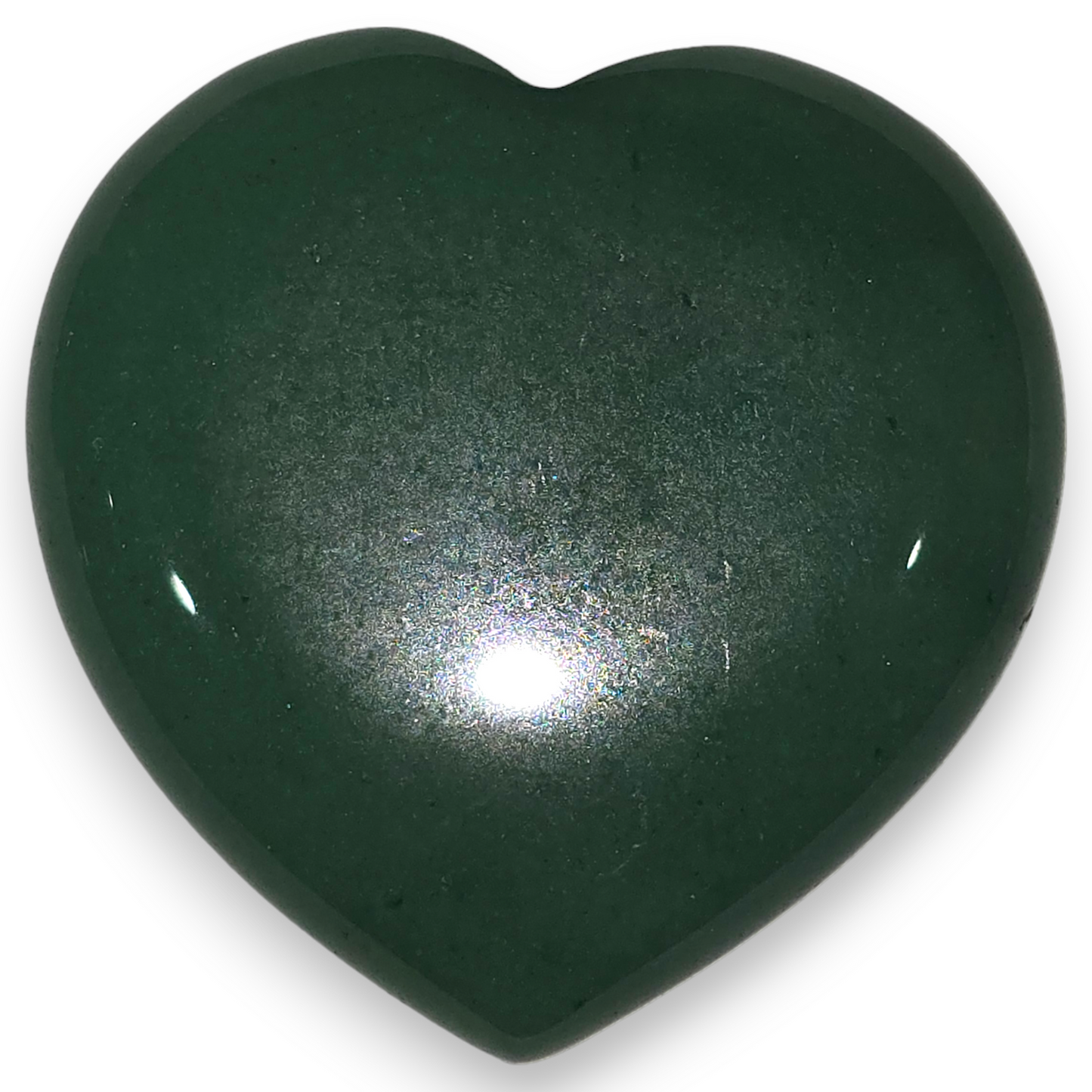 Green Aventurine Heart Carving