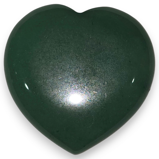 Green Aventurine Heart Carving