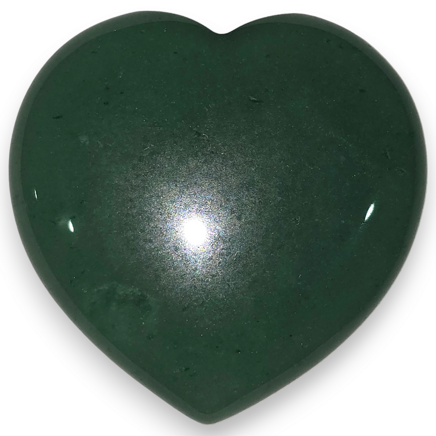 Green Aventurine Heart Carving