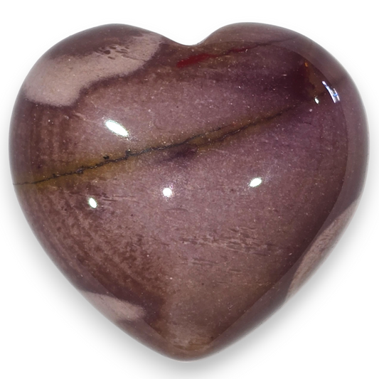 Mookaite Heart Carving