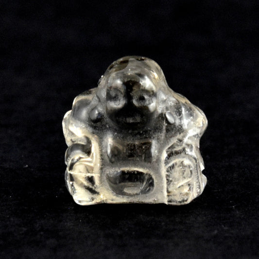 Clear Quartz Buddha Carving [Mini]