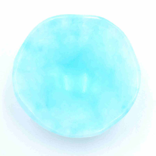 Blue Aragonite Bowl Carving