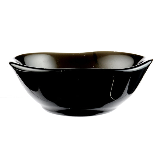 Black Obsidian Bowl Carving