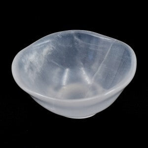 Pink Calcite Bowl Carving