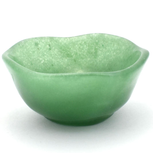 Green Aventurine Bowl Carving