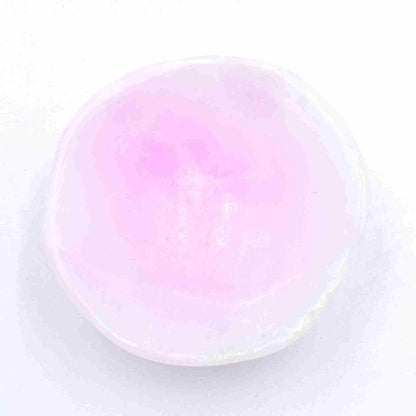 Pink Aragonite Bowl Carving