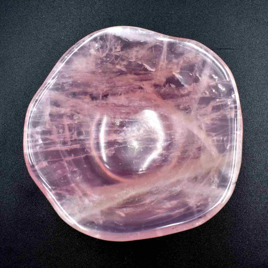 Rose Quartz Bowl Carving