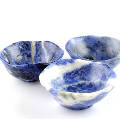 Sodalite Bowl Carving