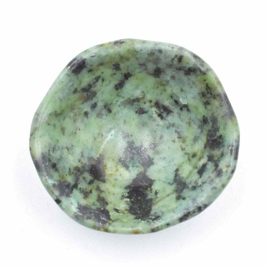 African Turquoise Bowl Carving