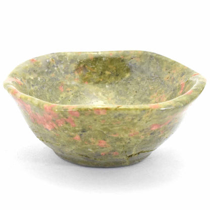 Unakite Bowl Carving