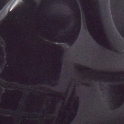 Black Obsidian Crystal Skull Carving