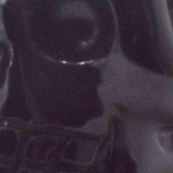 Black Obsidian Crystal Skull Carving [Man Made]