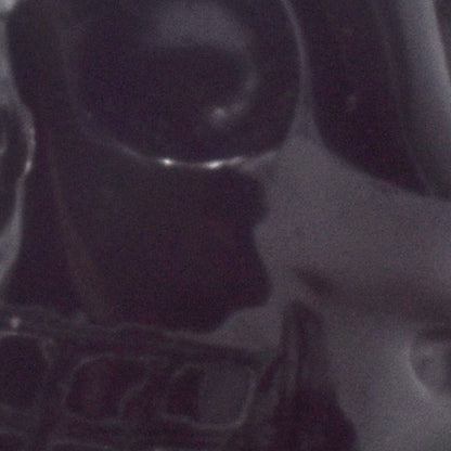 Black Obsidian Crystal Skull Carving [Man Made]