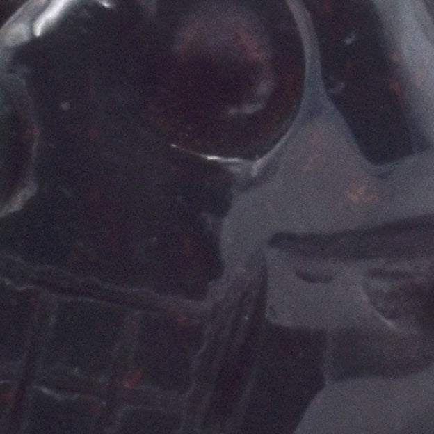 Bloodstone Crystal Skull Carving