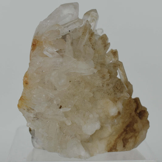 Clear Quartz Cluster Crystal Skull Carving