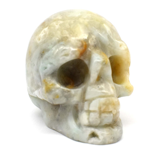 Amazonite China Crystal Skull Carving