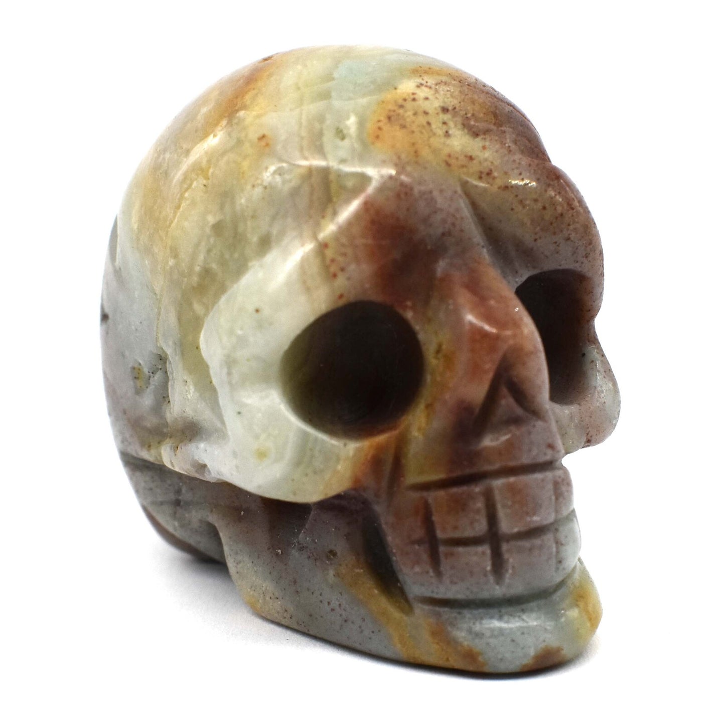 Amazonite China Crystal Skull Carving