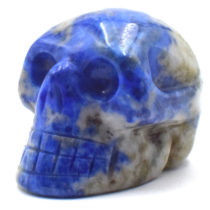 Lapis Lazuli Crystal Skull Carving