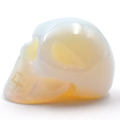 Opalite Crystal Skull Carving [Man Made]