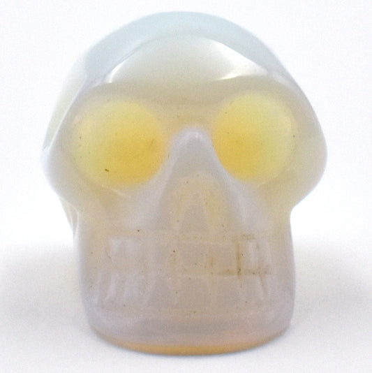 Opalite Crystal Skull Carving [Man Made]