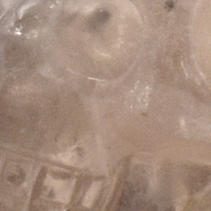 Light Smoky Quartz Crystal Skull Carving