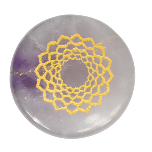 Healing Set Chakra Engraved Stone Set