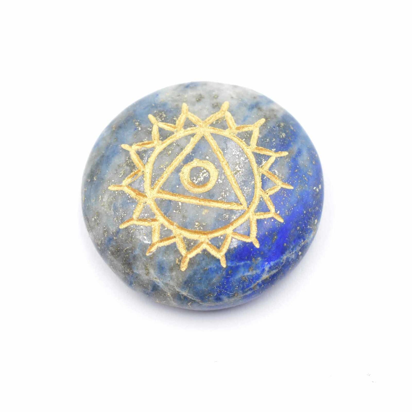 Healing Set Chakra Engraved Stone Set
