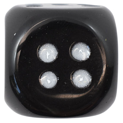Black Obsidian Dice Carving