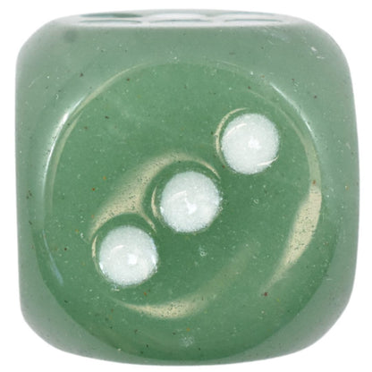 Green Aventurine Dice Carving