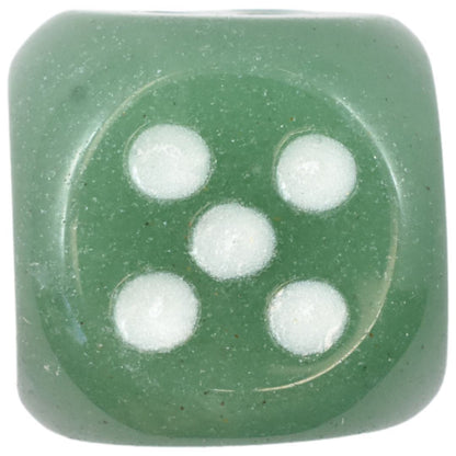 Green Aventurine Dice Carving